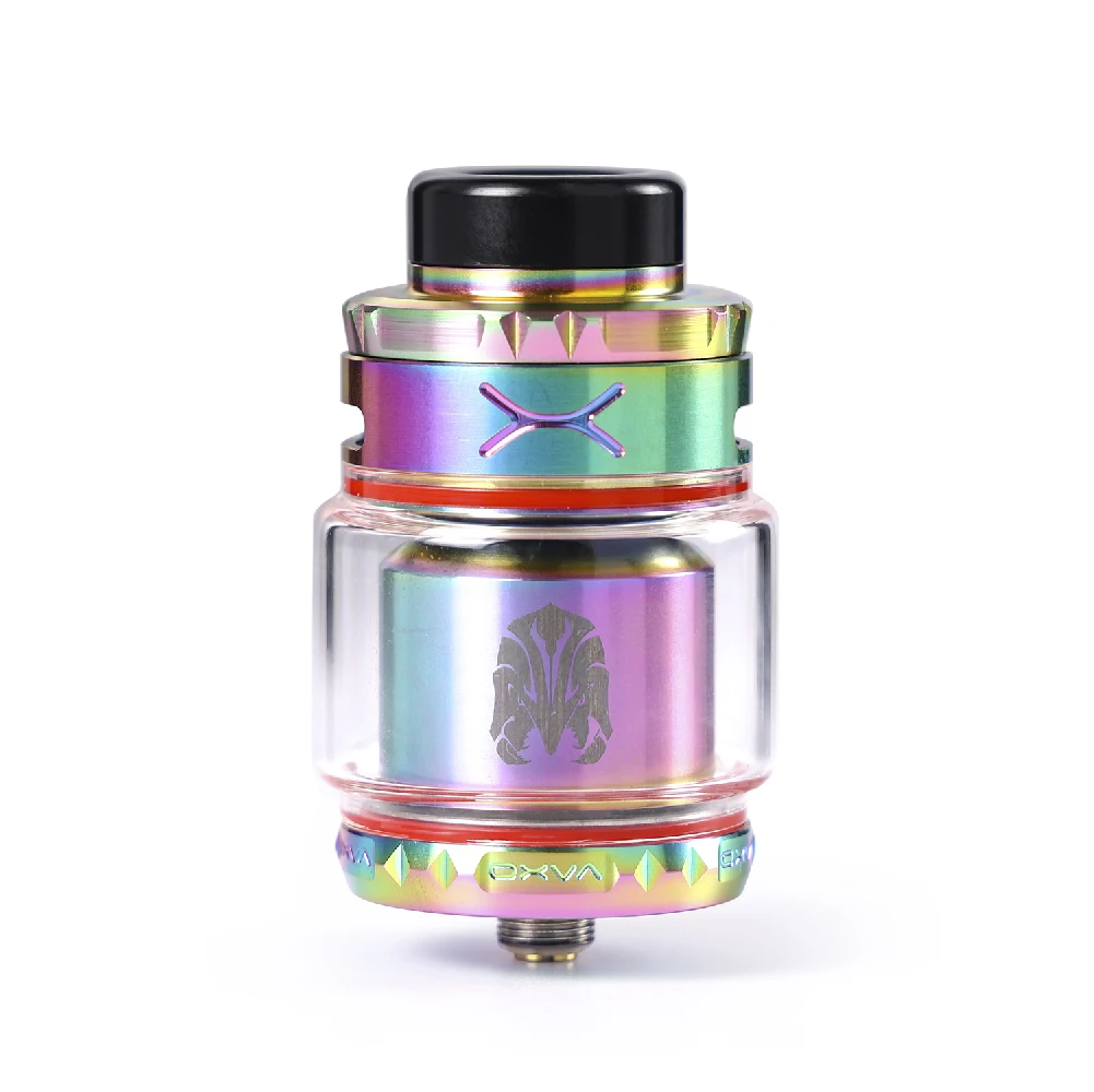 Original OXVA Arbiter RTA 4ml/6ml Capacity 810 & 510 Drip Tip Fit Dual Coil/Single Coil Bottom Airflow Leakproof Vs Zeus X |