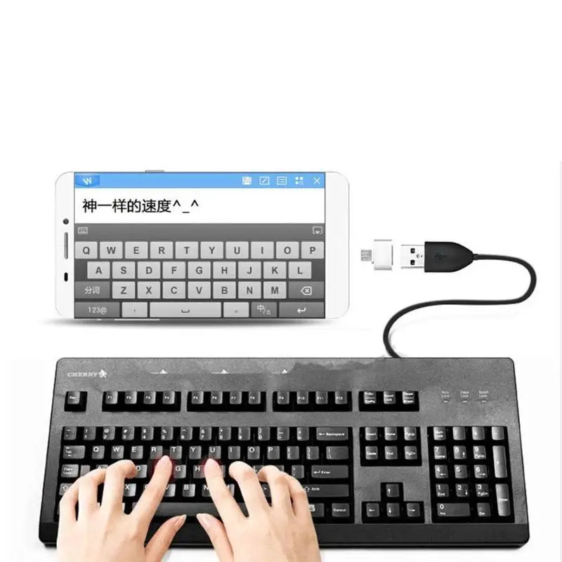 Многофункциональный преобразователь Micro USB 5 pin штекер на скорость для Android OTG