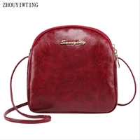 fashion women shoulder bag pu pure color mobile phone mini handbags zipper messenger package sac main femme crossbody purses