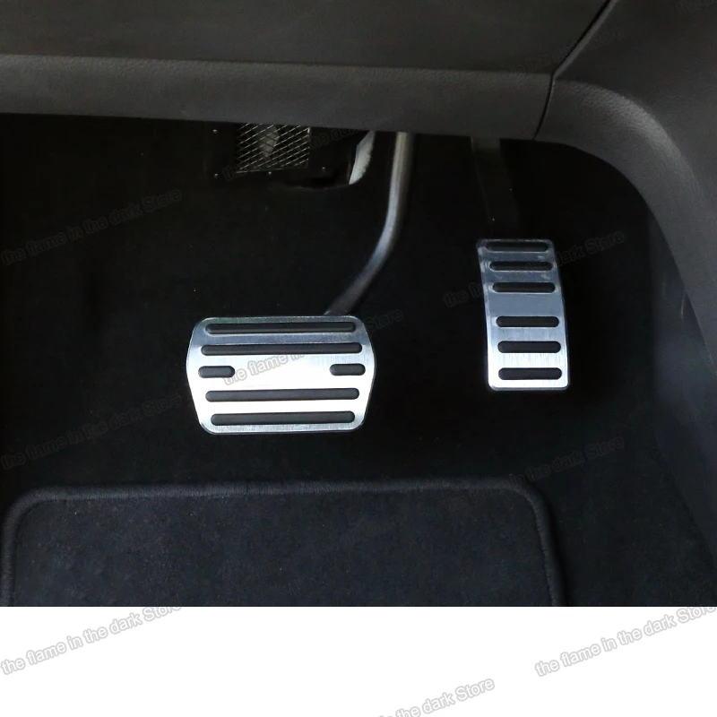 Lsrtw2017 Нержавеющая Сталь автомобильный акселератор педаль тормоза для Ford Kuga Escape