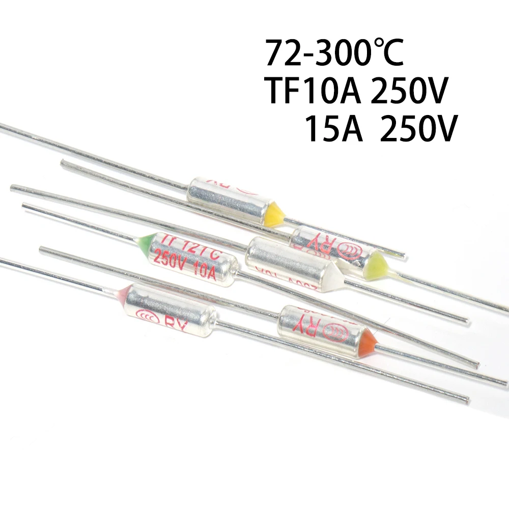 TF Термопредохранитель RY 10A 15A 250 в температура 73C75C 85C 100C 110C 120C 130C 152C 165C 172C 185C 192C 200C 216C