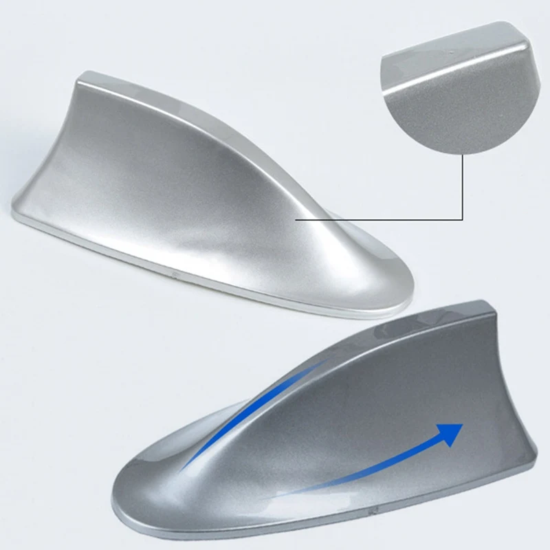 

Brand New Car Radio Shark Fin Car Shark Antenna Radio FM Signal Design For All Cars Aerials Antenna Car Styling