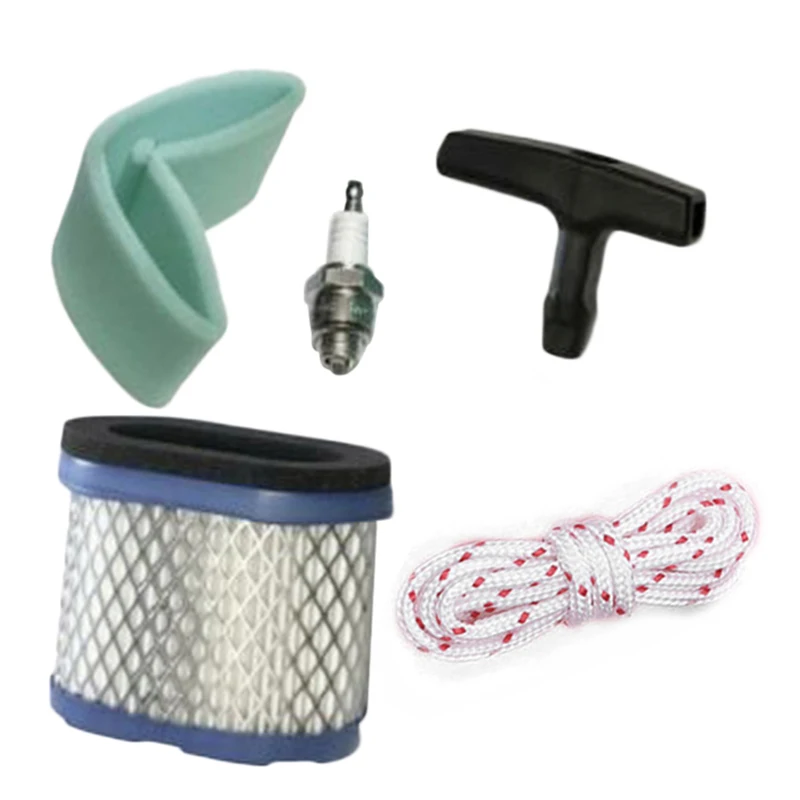 Косилка Настройка комплект Воздушный фильтр свеча зажигания ДЛЯ Briggs & Stratton INTEK OHV