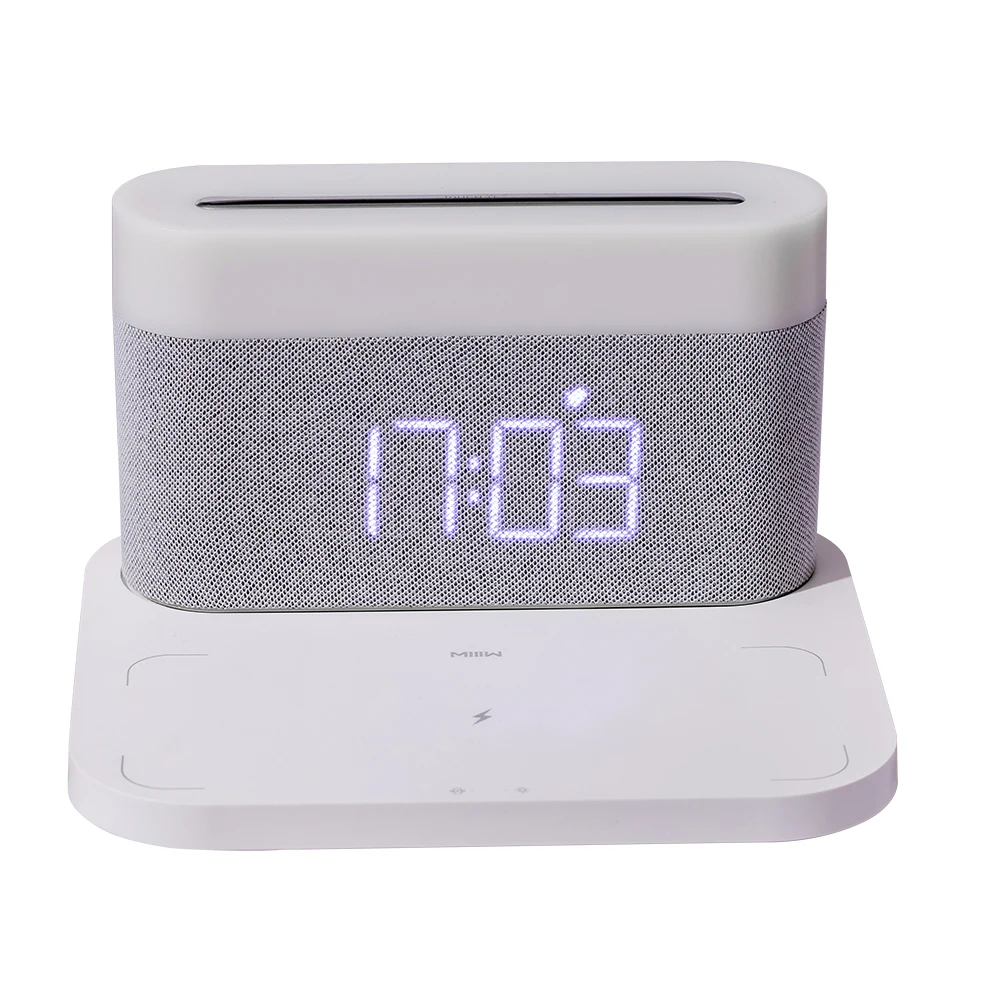 

3in1 Magnetic wireless charger,Magnetic Wireless charger desk lamp Alarm clock,Compatible with smart devices that support Qi
