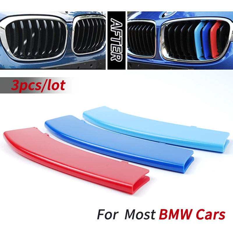 

HAFront Grille Trim Strips For BMW E46 E90 E60 E39 E36 F30 F10 F20 X5 E70 E53 G30 E91 E92 E93 E87 X3 E83 F25 X6 E71 F31 F22 F34