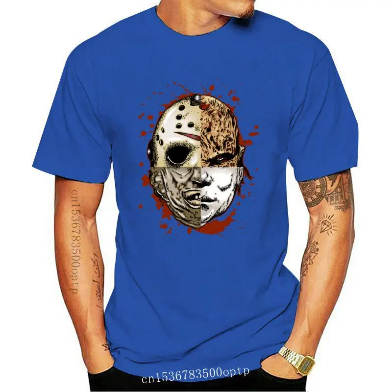 

Дизайнерская ужасная футболка, Мужская футболка с принтом ужасов, Повседневная Милая футболка из 100 хлопка с короткими рукавами, XXX футболка