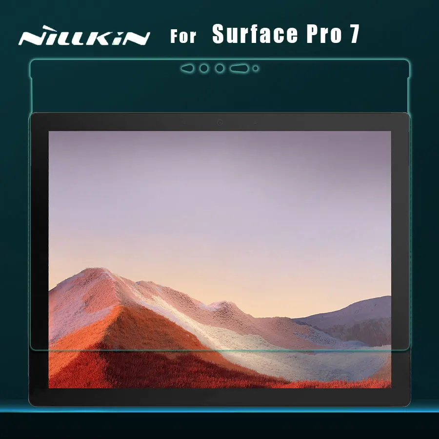 

Для Surface Pro 7 glass Nillkin 9H + 2.5D ультратонкий протектор экрана из закаленного стекла для Surface Pro 7 Nilkin HD glass