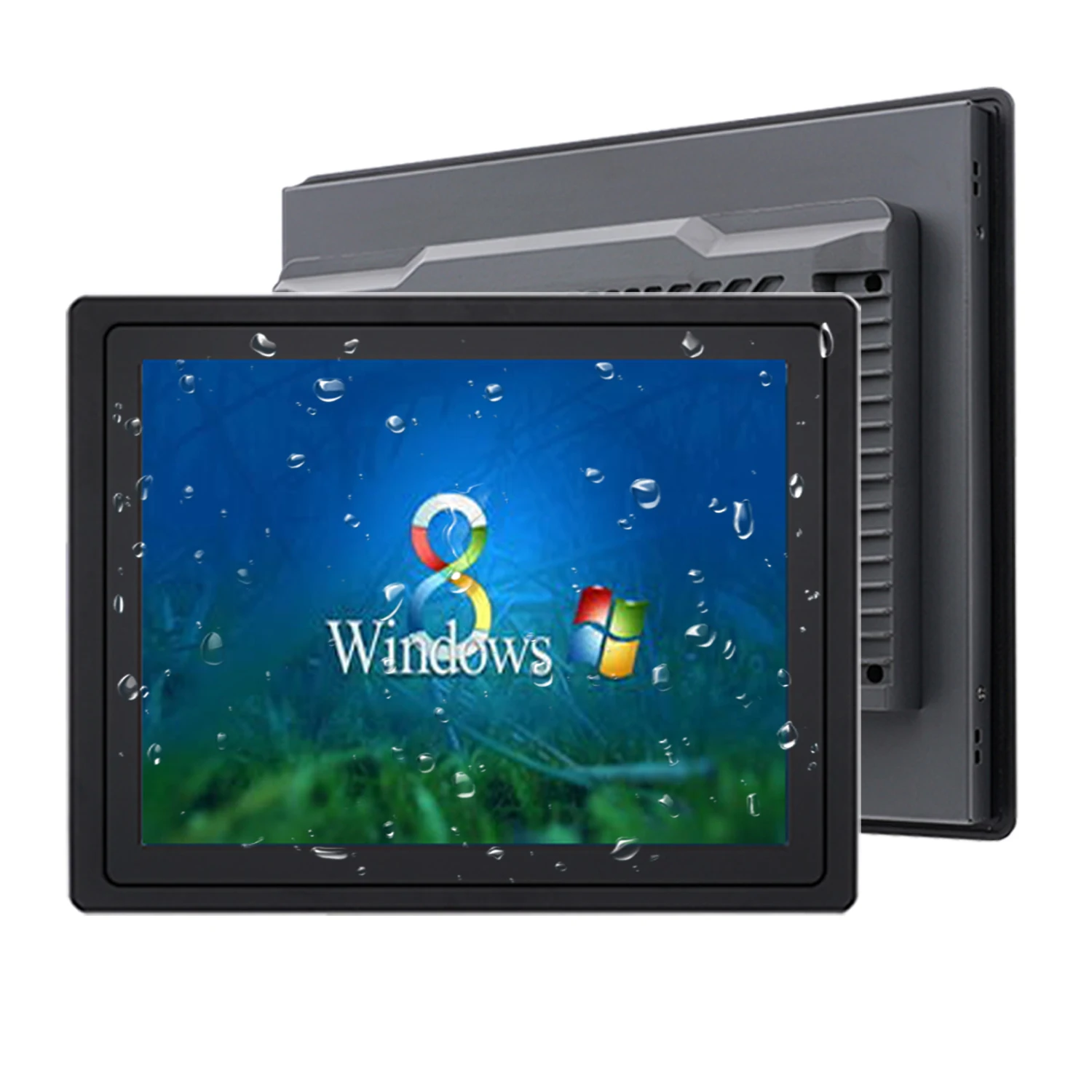 17 19 21.5 inch embedded industrial touch tablet computer Celeron J1800 all-in-one PC with capacitive touch screen for RS232 com