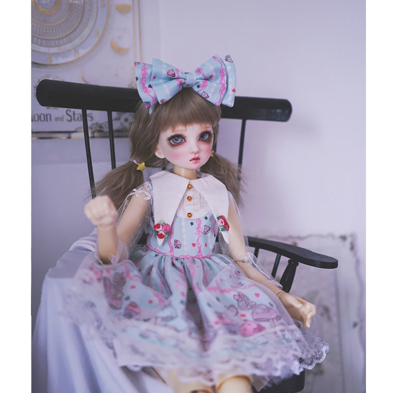 BJD кукла платье 1/4 1/6 1/3 BJD кукла платье+ украшение для волос+ Носки для 1/6 1/4 1/3 BJD кукла аксессуары для куклы одежда костюм для девочек