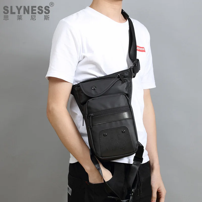 melhor Saco De Peito Masculino Oxford Tecido Impermeável De Um Ombro Mochila Negócios Casual Grande Capacidade Náilon Esportes Ao Ar Livre Saco Para Homem