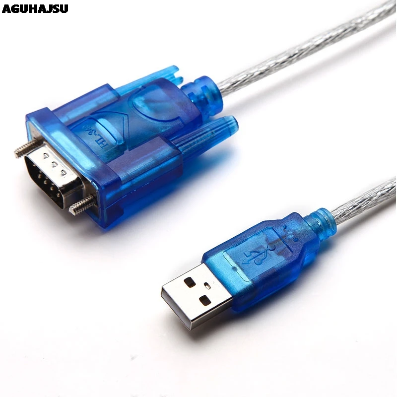 New HL-340 USB to RS232 COM Port Serial PDA 9 pin DB9 Cable Adapter Support Windows7 64 | Электронные компоненты и