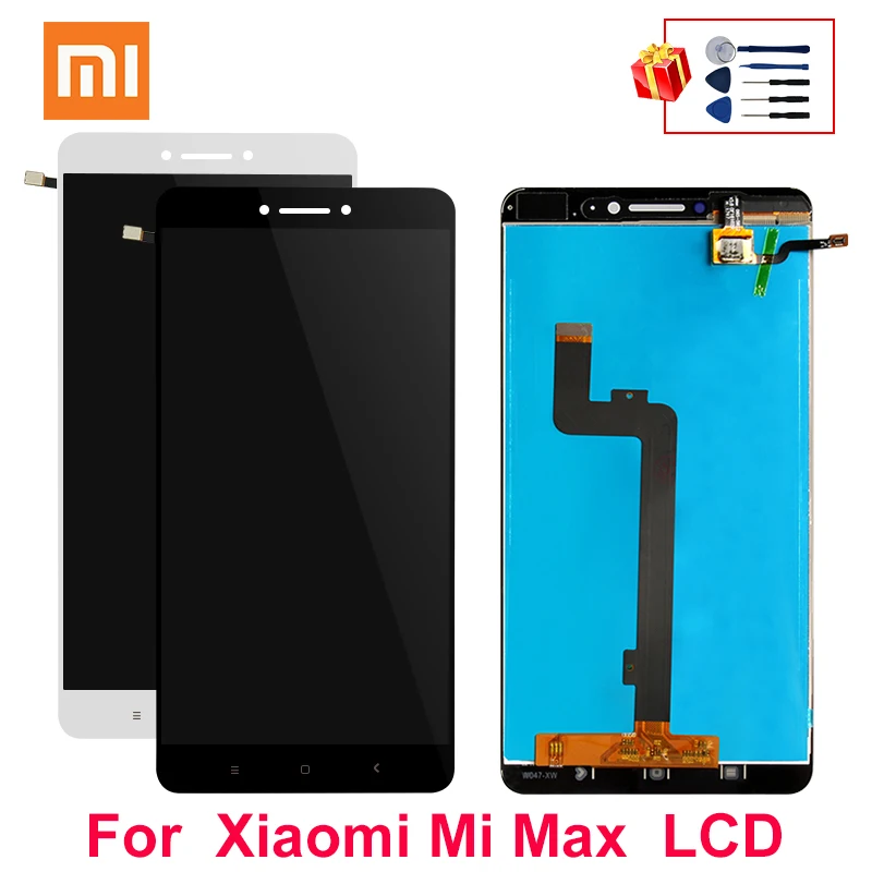 ЖК дисплей 6 44 дюйма для Xiaomi Mi Max сменный сенсорный экран с рамкой Max|Экраны