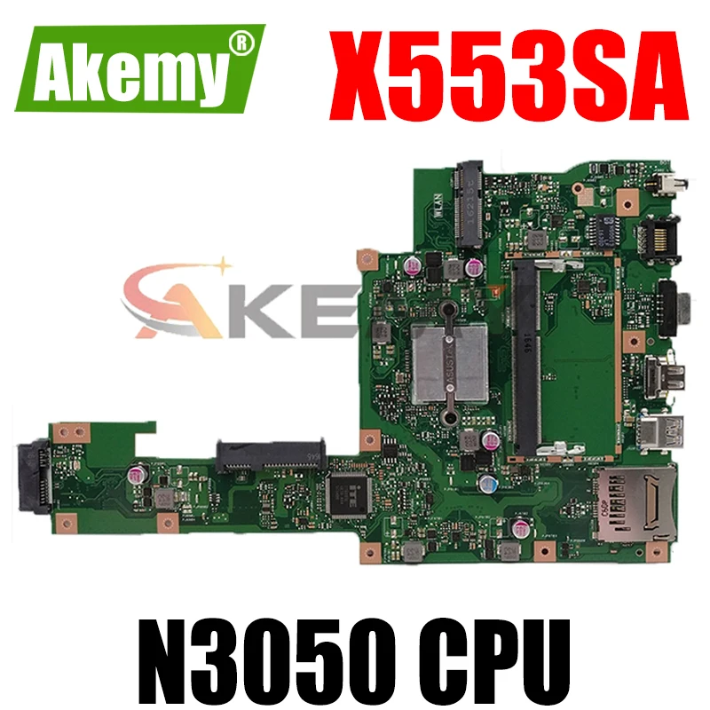 

Материнская плата X553SA с процессором N3050 REV 2,0 для ASUS X553S X553SA F553S A553S материнская плата для ноутбука 60NB0AC0-MB1050 протестированная Рабочая
