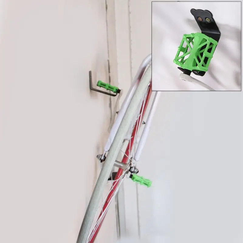 

Bicycle Wall Mount Stand Bike Hanger Storage Horizontal System Bike Rack Garage