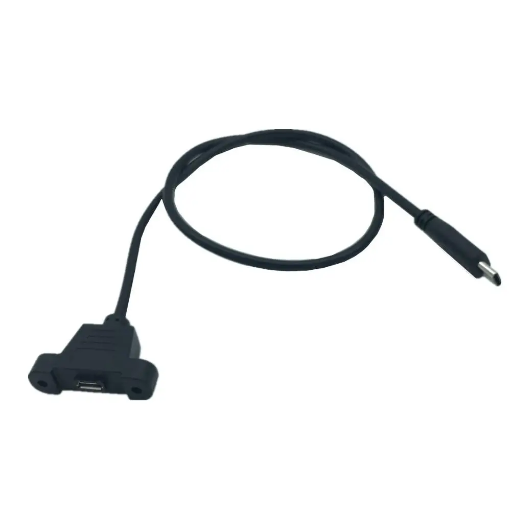 Type-C revolution Micro 5pin розетка Блокировка винтовая панель может починить USB 3 1 Android LeTV