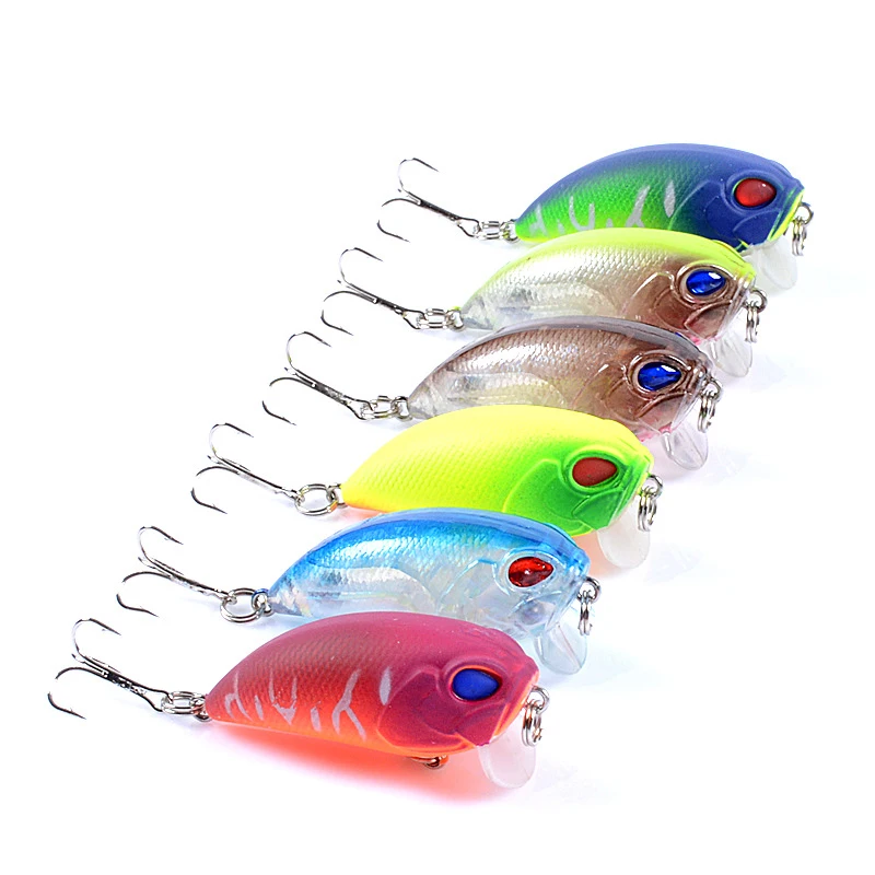 

Fishing Lures 5.1cm/7.2g painted bionic bait.Minnow Rock Bionic Lures