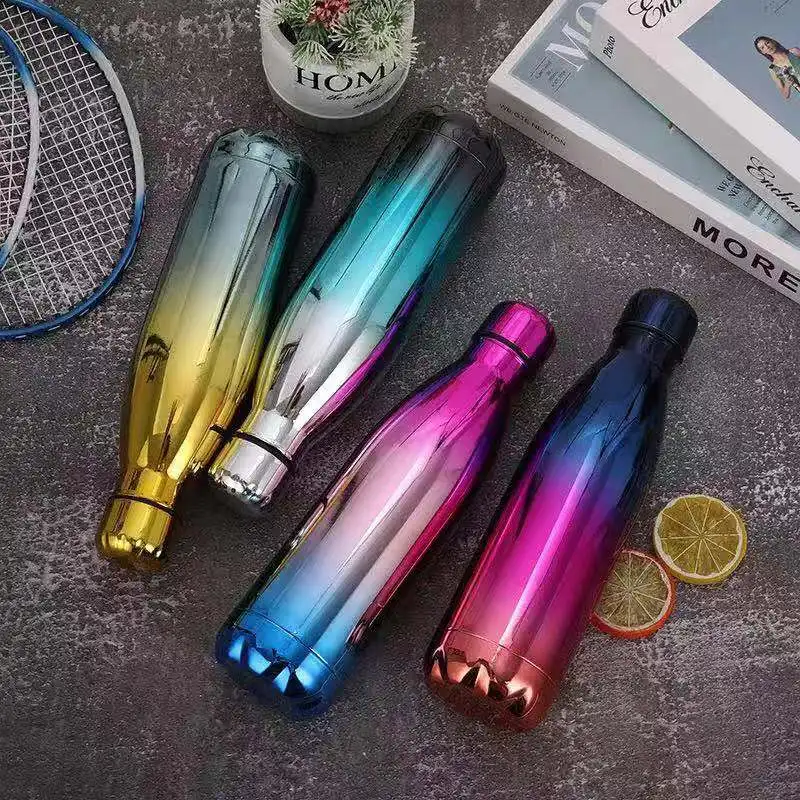 Cola Motion deportes botella de agua resistente taza Monolayer Metal Color beb 350 мл/750 мл 2019 | Дом и сад