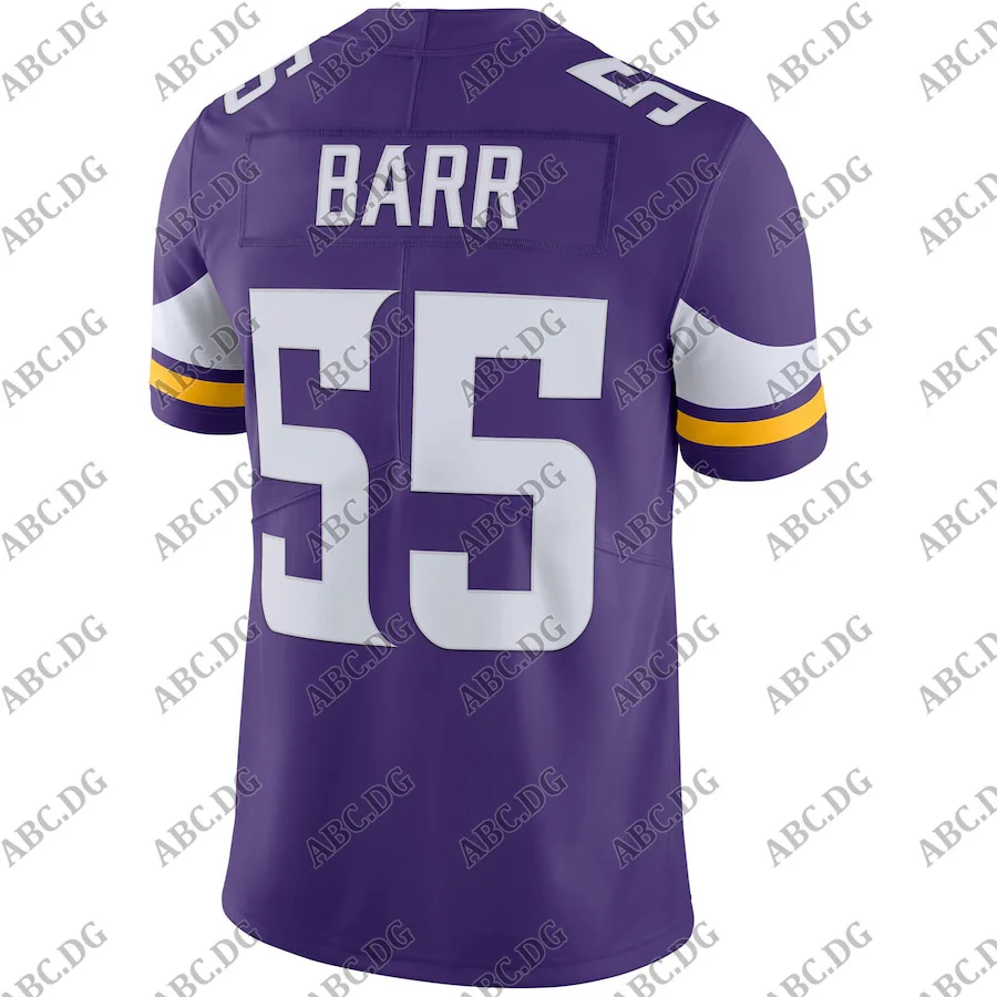 

Men Women Kid Youth Minnesota Anthony Barr Purple Vapor Untouchable Limited Player Jersey