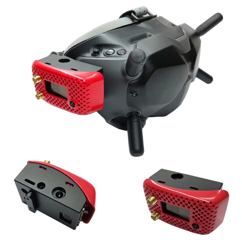 

2021 New Receiver Module Mount Holder Cover For -DJI FPV Goggles V3.0/PLUS RX Case