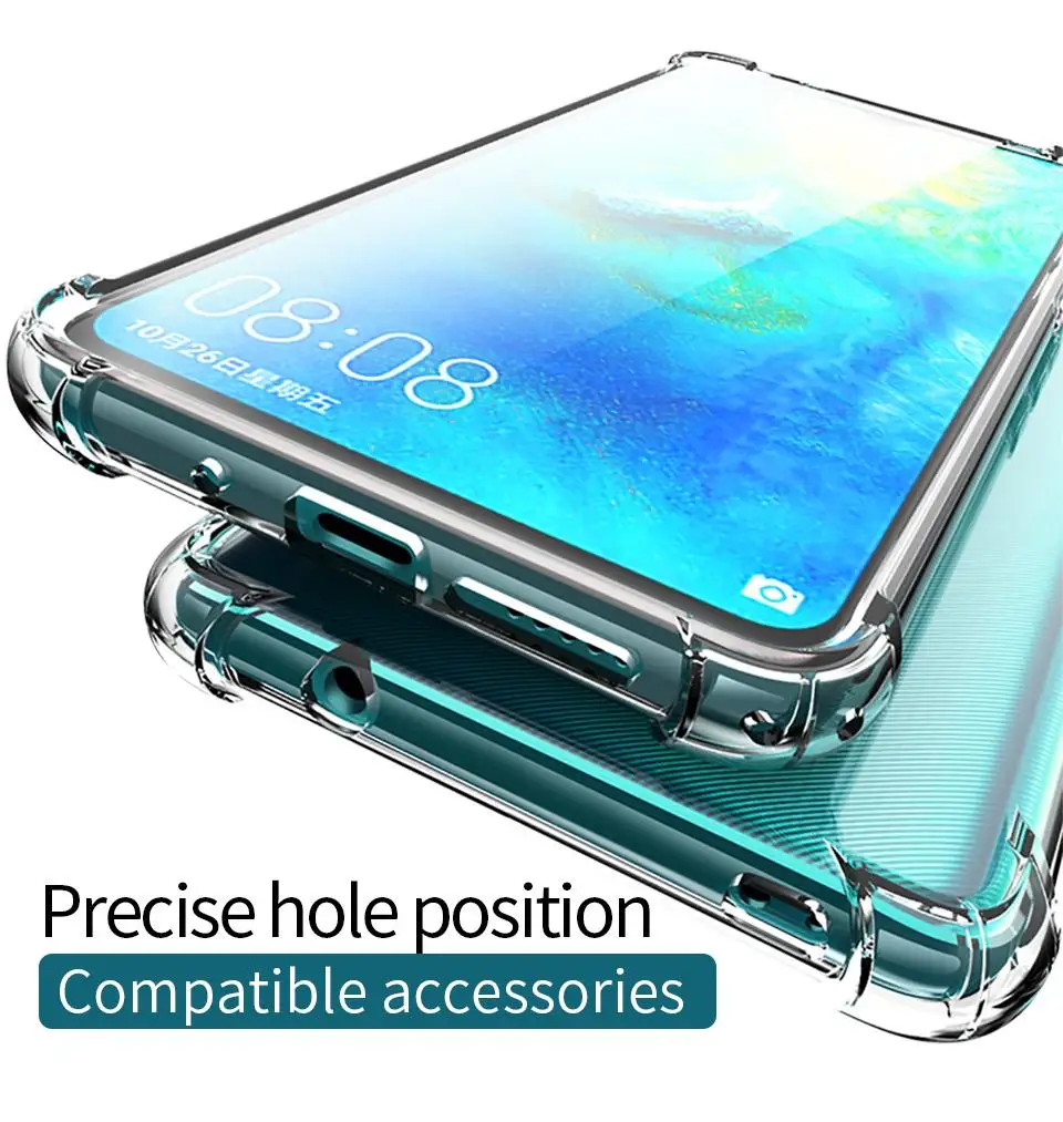 Чехол с воздушной подушкой для телефона huawei P30 P20 Lite Pro чехол накладка из ТПУ p 30 20