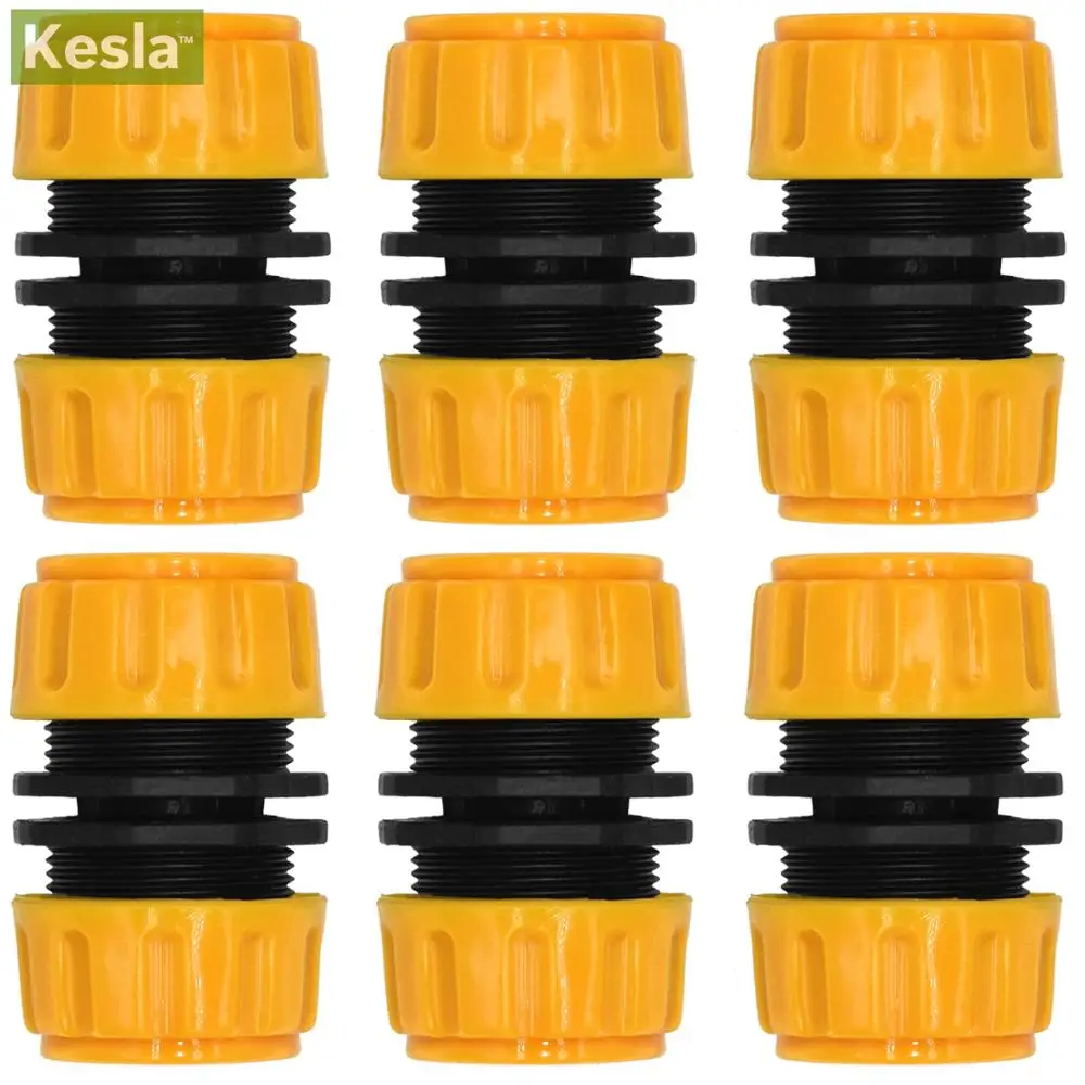 6 шт. соединитель для ремонта садовых шлангов от 1/2 ''до 1/2''