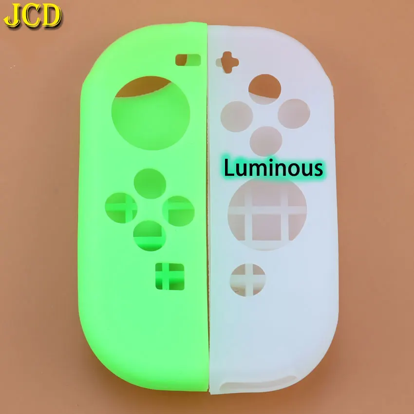JCD силиконовой резины отделением для кредитных карт чехол для Nintendo Switch контроллер Joy-Con Nintendo Switch NX NS JoyCon Grip - Цвет: GR