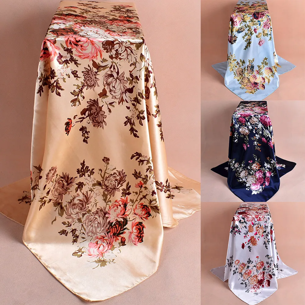 Новинка 2020 осенне зимний шарф для женщин женская мода мягкий шелковый с принтом