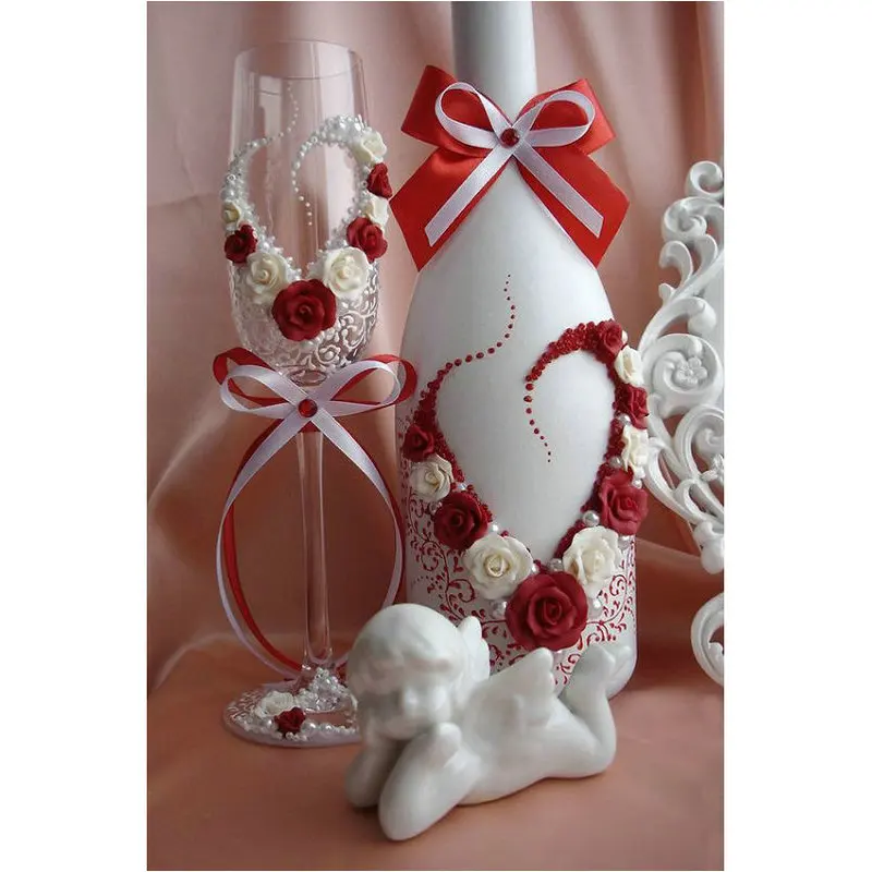 Полная Алмазная вышивка винный бокал 5D &quotсделай сам&quot алмазная живопись