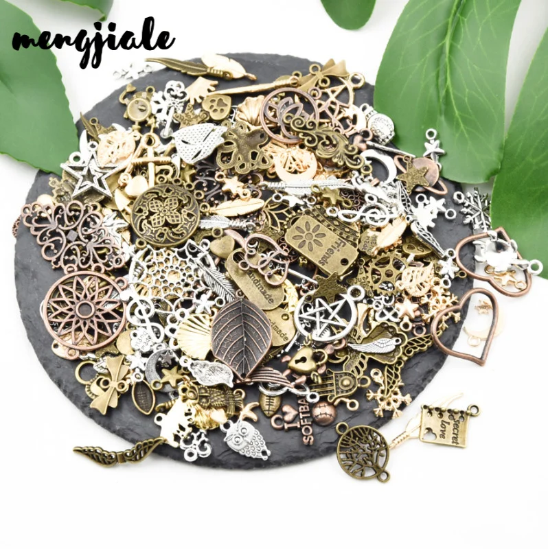 

30 шт., подвески из цинкового металла