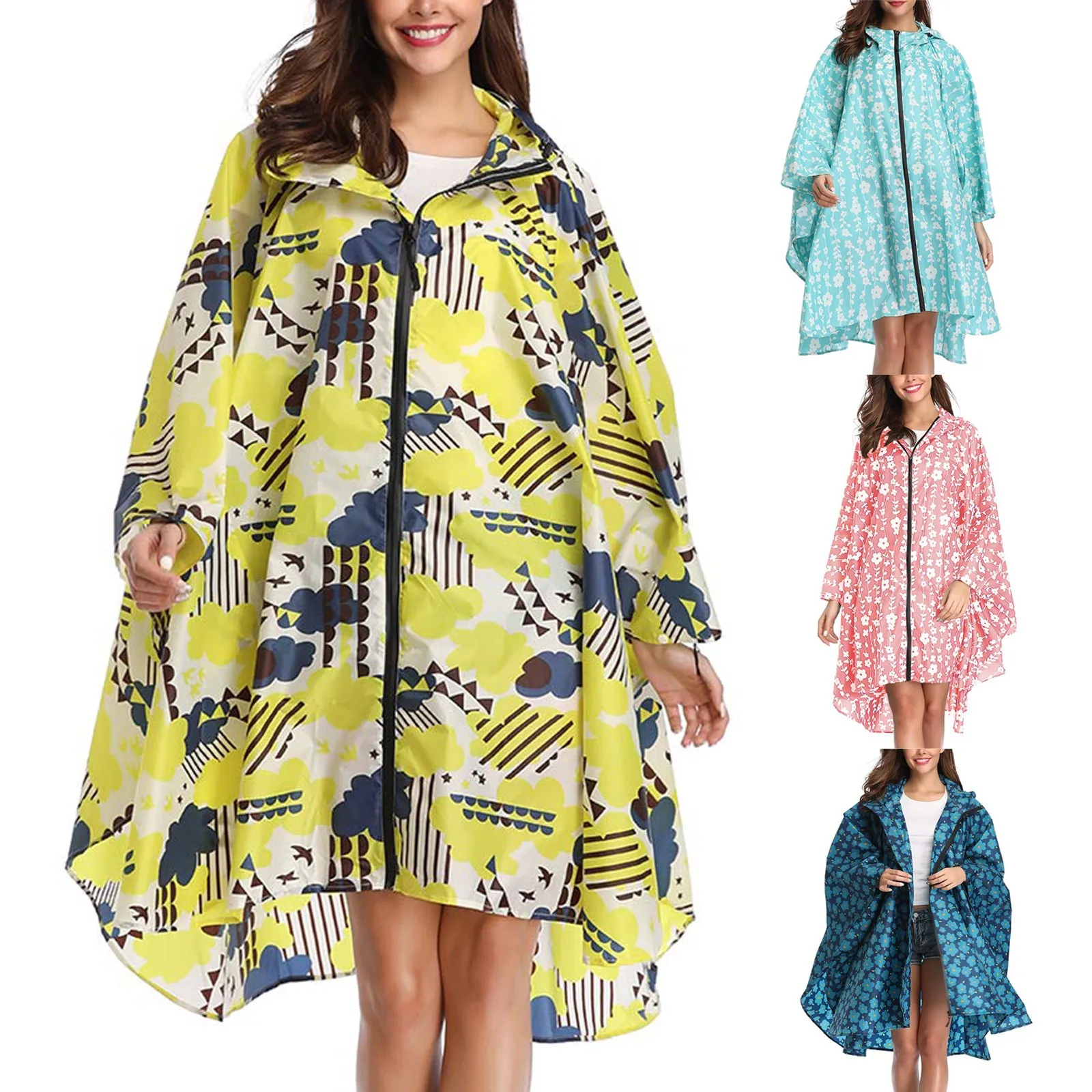 2020 Женская непродуваемая куртка Пляжная макси женская уличная толстовка с