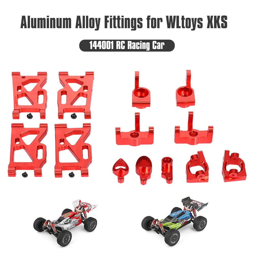 Комплект подвесных рычагов для WLtoys XKS 144001 из алюминиевого сплава|Детали и