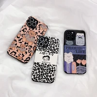 luxury leather cute phone case for iphone 12 11 pro max x xs xr 7 8 plus anti drop protective back cover