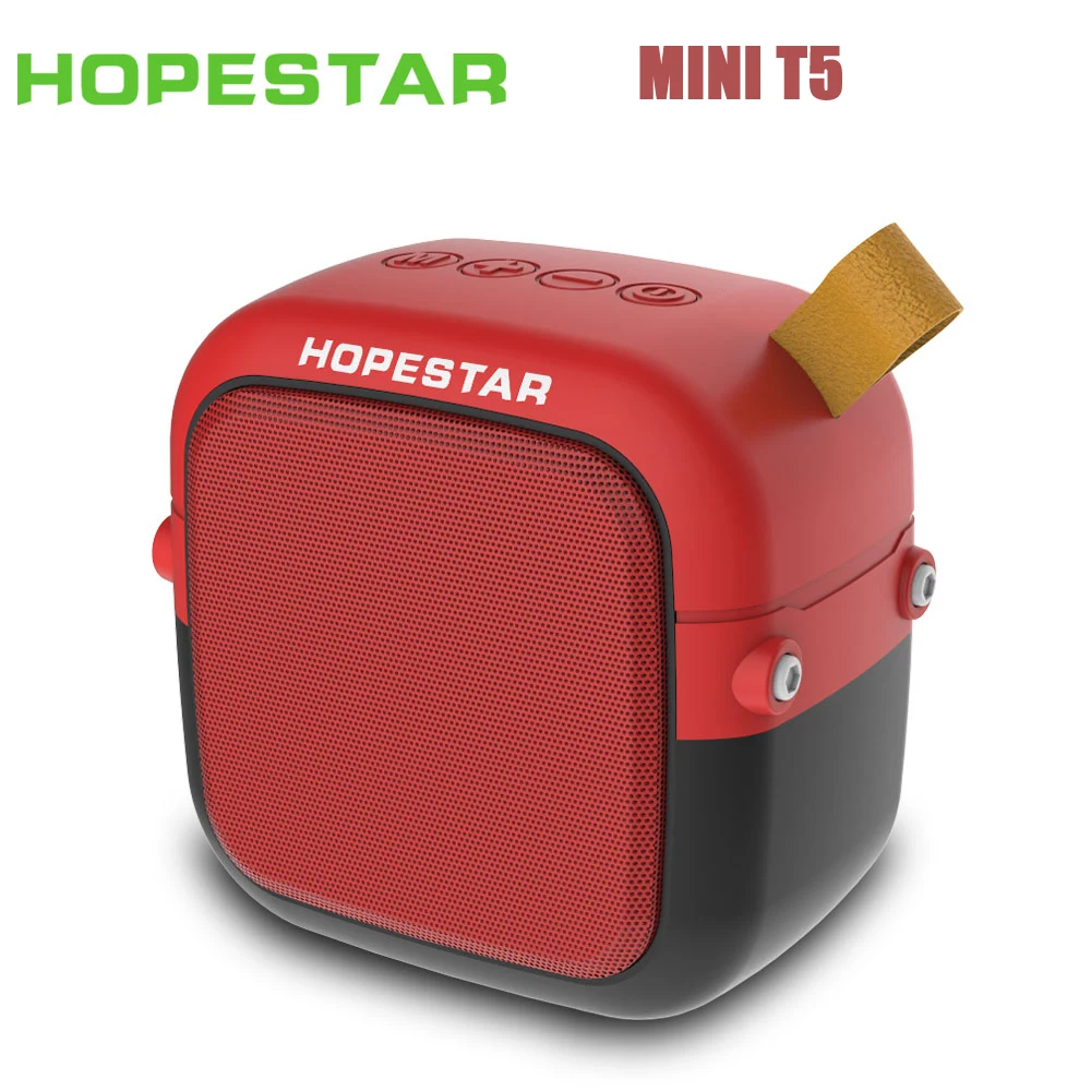 Портативная bluetooth Колонка HOPESTAR MINIT5 A22 уличная стерео музыкальная колонка с