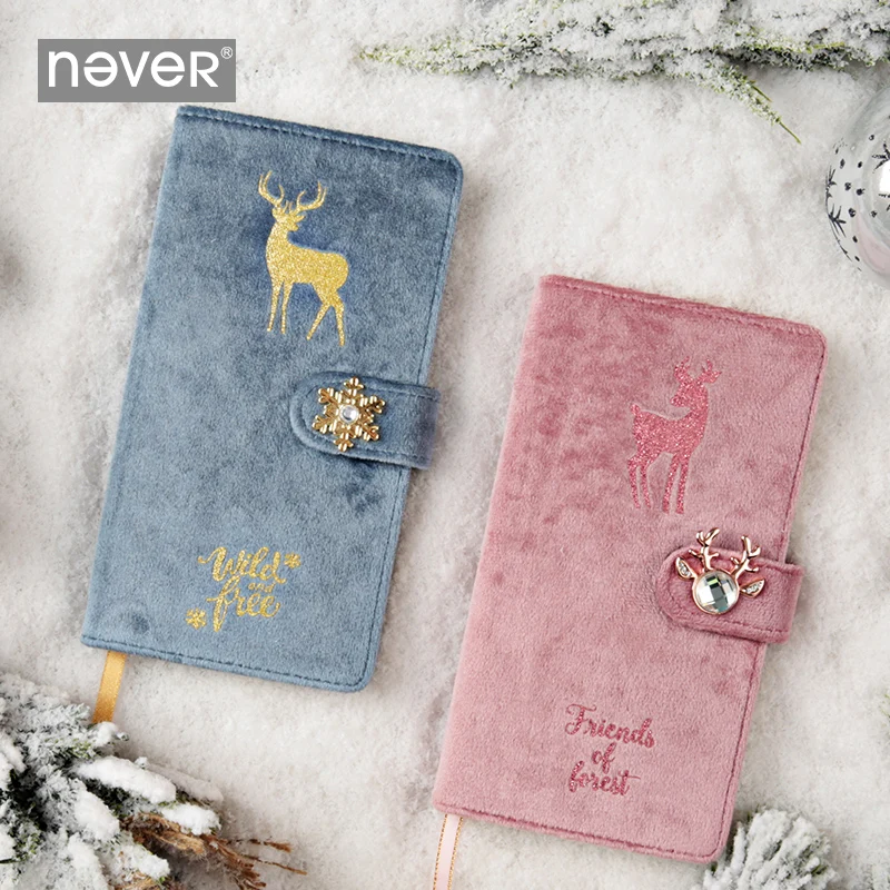 Никогда не Рождество Лось серия чистая бумага Блокнот A6 планировщик блокнот