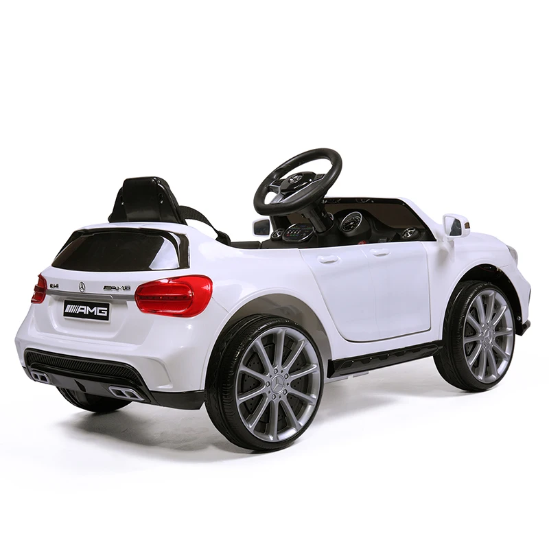 Детский Электрический автомобиль лицензированный Mercedes Benz с пультом