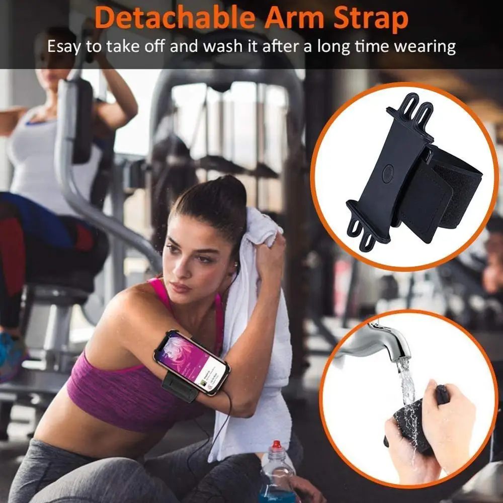 

Mobile Phone Running Phone Bag Wristband Belt Jogging Cycling Arm Band Holder Wrist Strap Bracket Stand running accessories