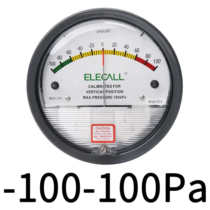 Микродифференциальный манометр ELECALL EM2000 30 кПа высокоточный 1/8 дюйма NPT барометр
