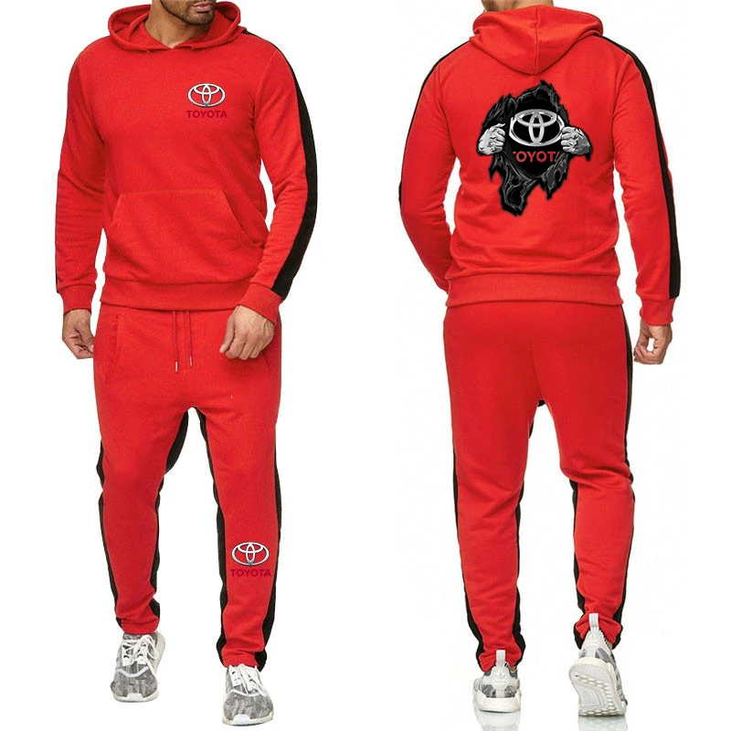 

New Men's Football Sportswear Suits Gym Training Suits Fitness Running Men's Casual Jogging Sportswear Running Track Suits Men's
