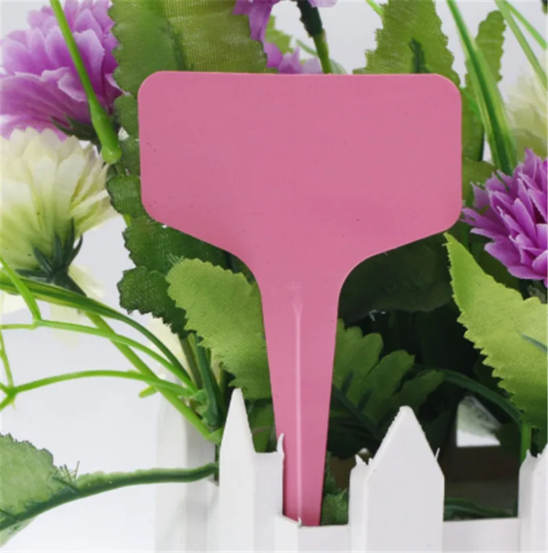 10 шт. пластиковые Т-образные маркеры для растений |