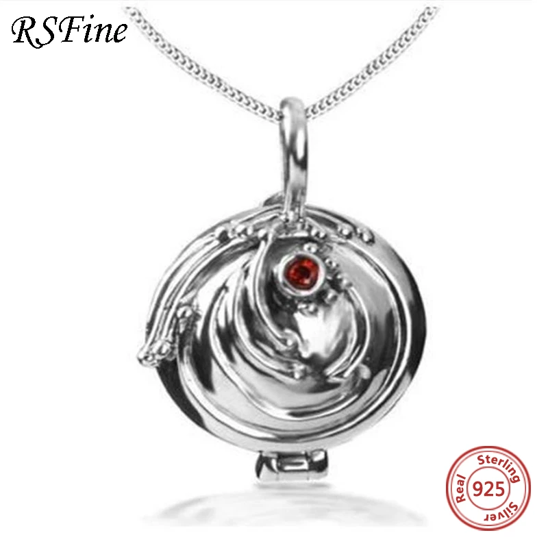 

925 silver Verbena pendant necklace women ornament silver with zirconium Elina ornament the Vampire Diaries fashion Fine jewelry