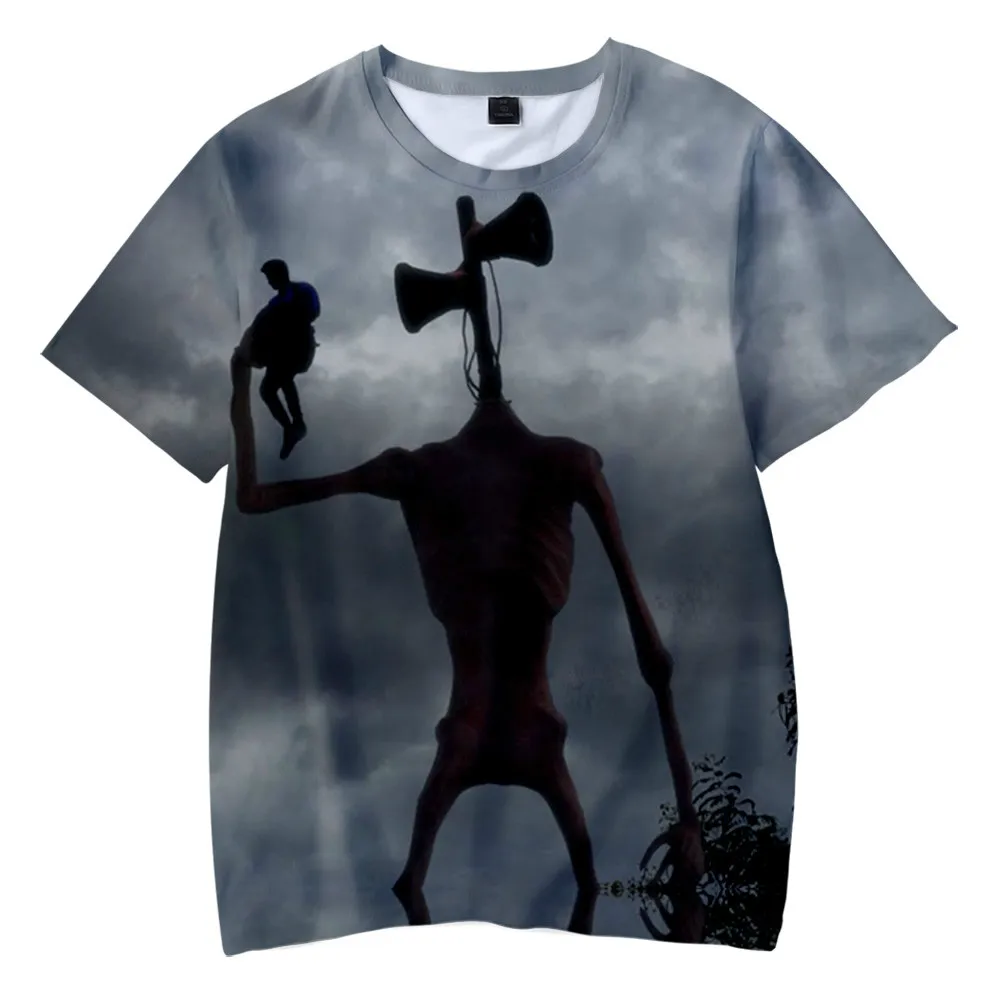

3D Horror Street Clothing Fashion Men's Women's Hip Hop T-shirts Children's Tee Tops Boys Girls T-shirts