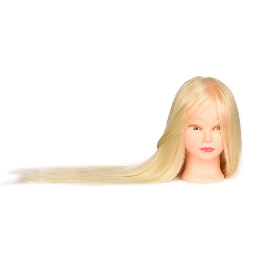 Mannequin Training Head head dolls for hairdressers hair synthetic mannequin hairstyles Female Hairdressing Styl |
