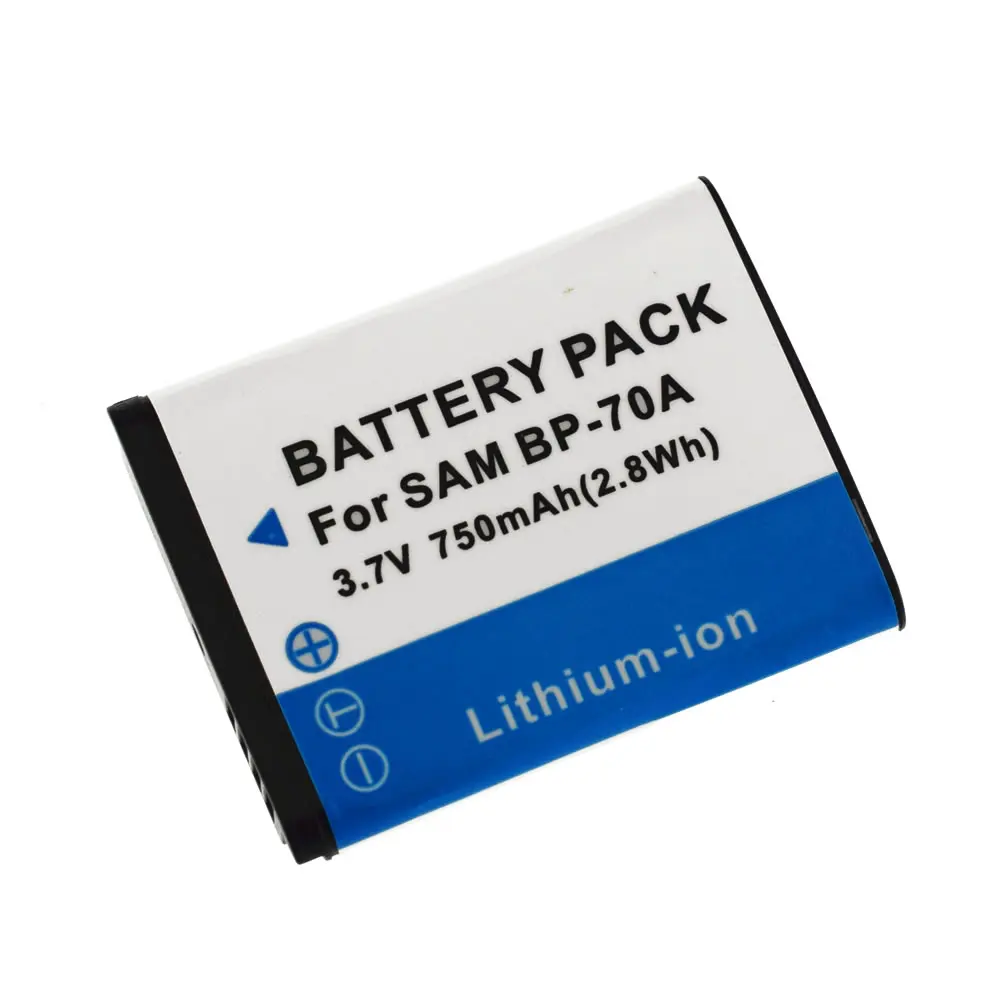 3 шт. BP-70A батарея для Samsung SL50 SL600 SL605 SL630 TL105 TL110 TL125 TL205 WB30F WB31F WB32F WB35F WB50F WB51F WB52F WP10 |
