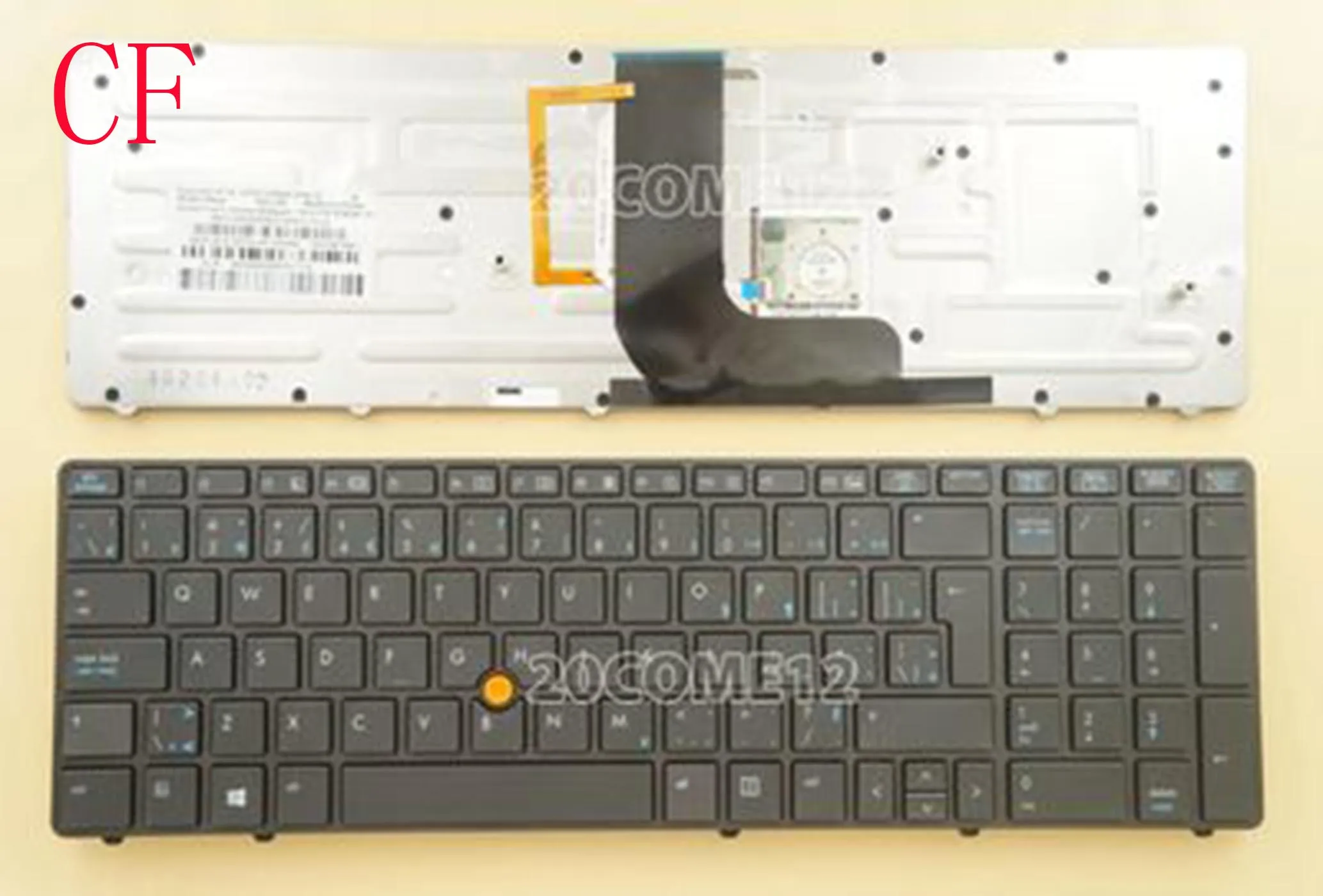 Новости Клавиатура для ноутбука hp EliteBook 8560 Вт 8570 Вт 8760 Вт 8770 Вт швейцарская/Бельгийская/Болгарская/бразильская/канадская французская/Чешская Раскладка - Цвет: orange