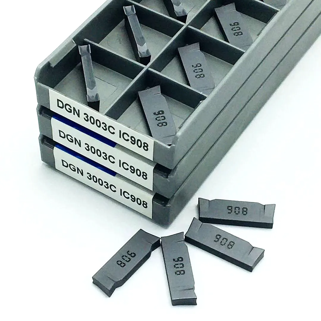 DGN3003J IC908 DGN2002J DGN2002C ЧПУ Iscar карбидная вставка прорезка DGN 3003J для режущих