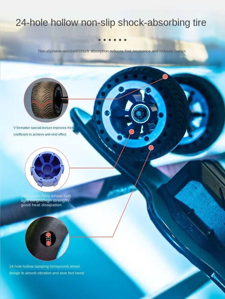 

zq Off-Road Electric Scooter Four-Wheel Shock Absorber High Speed Double Drive Remote Control Smart Drift Car