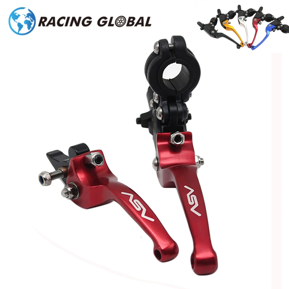 

ALCON-ASV F3 2-й короткий тормоз и руль сцепления, Регулируемый рычаг для мотоцикла, питбайка, внедорожника, питбайка, универсальные запчасти для ...