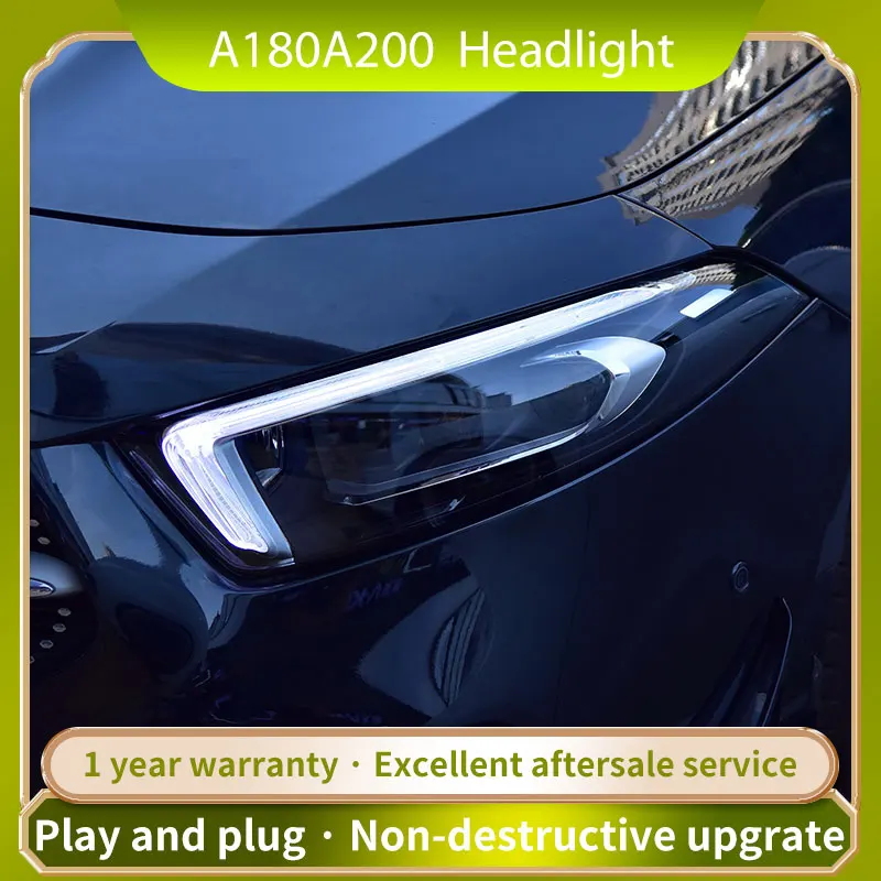 

Head Lamp for Benz W177 Headlights 2019-2020 A180 A200 A220 ALL LED Headlight LED DRL