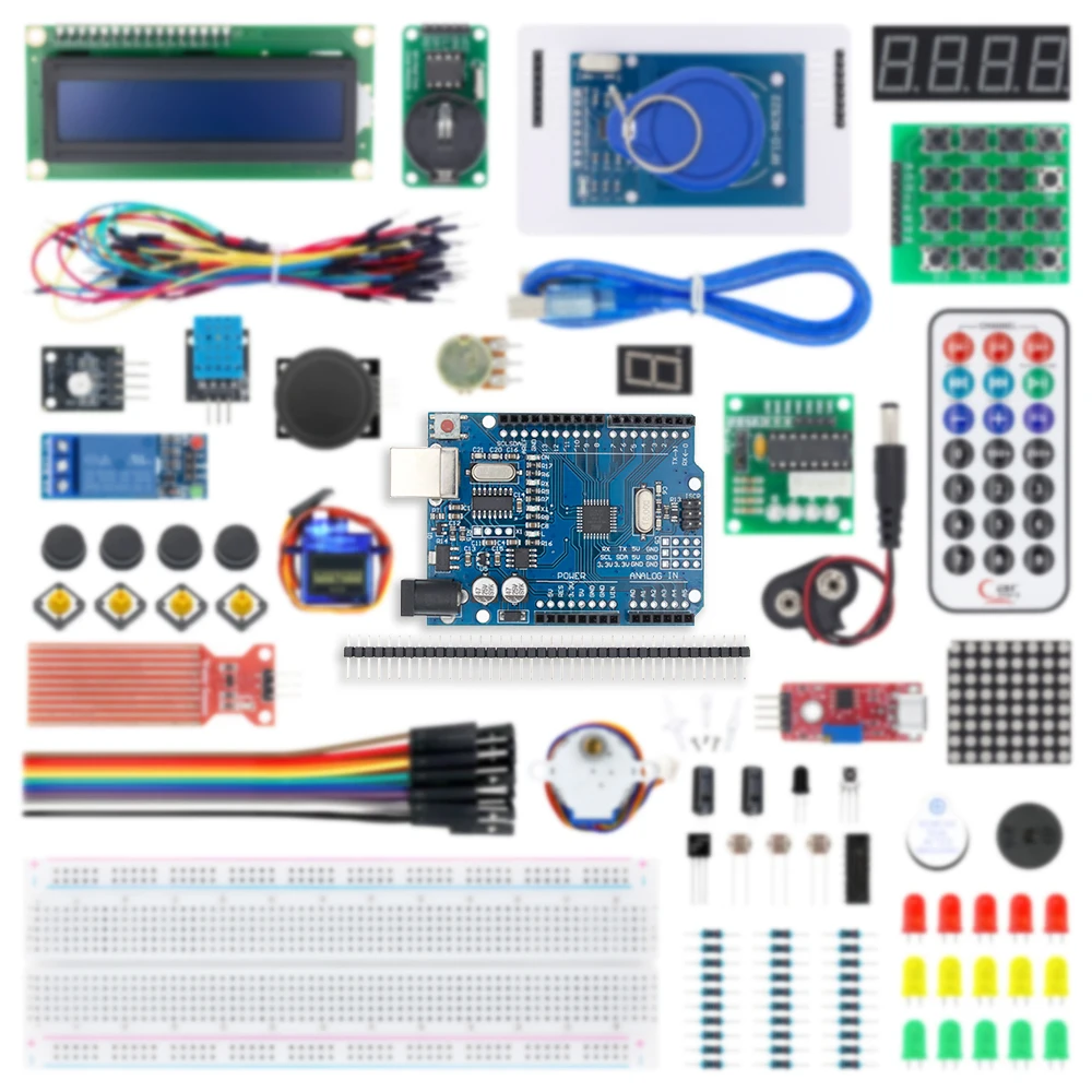 Новейший RFID стартовый набор для Arduino UNO R3 обновленная версия Обучающий набор с розничной коробкой электронный DIY комплект