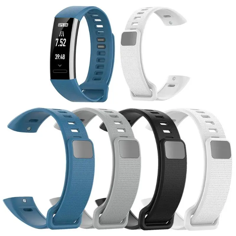 Ремешок для часов из мягкого силикона сменные браслеты Huawei Band 2/Band 2 Pro/1/1/2 Pro/1/2 Pro